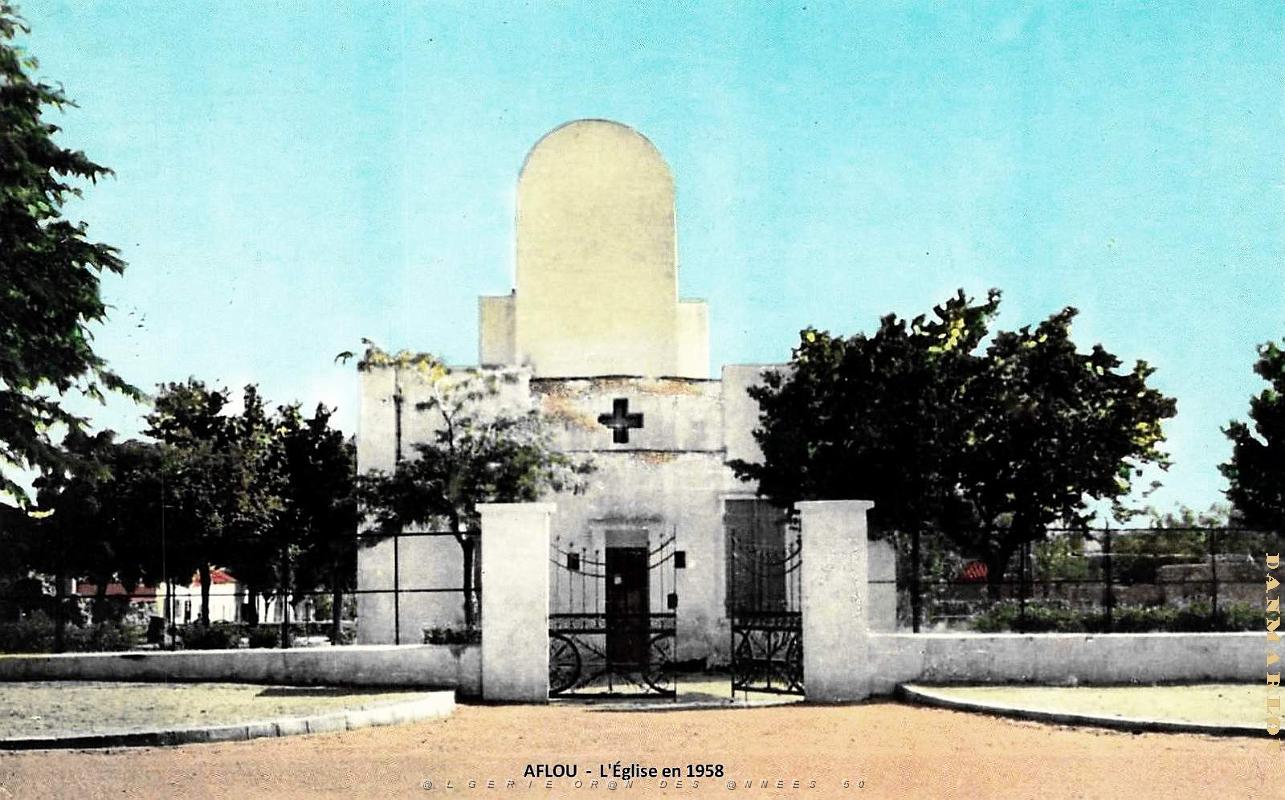 Aflou - eglise - 1958.jpg
